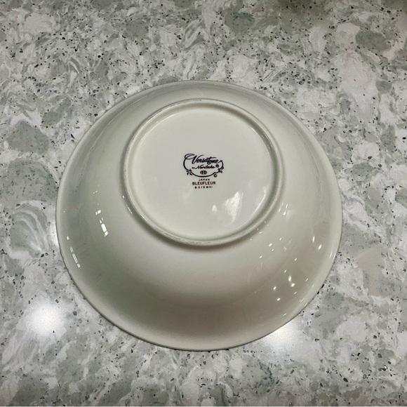 Noritake Bleufleur Serving Bowl - Picture 2 of 5